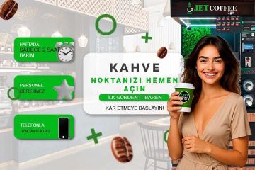 JET Coffee 2 GO’dan Türkiye’de Self Servis Kahve Devrimi