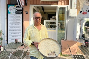Urla’da Gerçek Meşhur Bademli Kazandibinin Adresi: Urla Hisarönü Süt Tatlıları